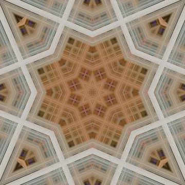 Star seamless pattern. Line pattern.  Kaleidoscopic background Stock Photos