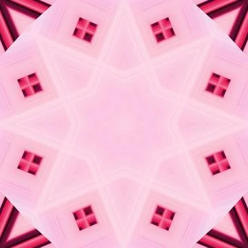 Star seamless pattern. Line pattern.  Kaleidoscopic background Foto stock