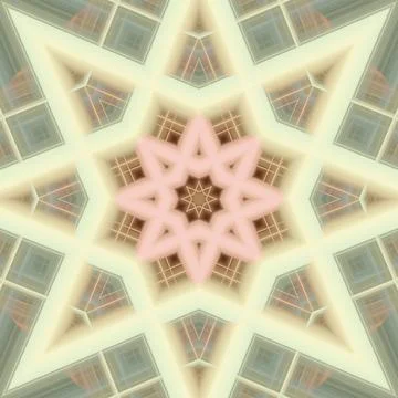 Star seamless pattern. Line pattern.  Kaleidoscopic background 写真素材