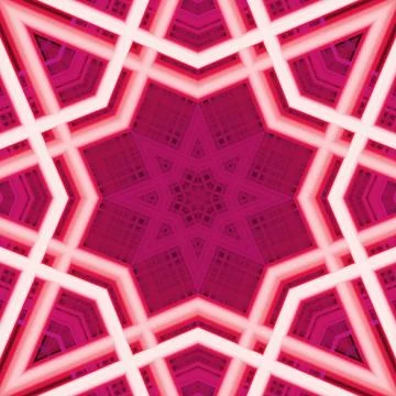 Star seamless pattern. Line pattern.  Kaleidoscopic background Stock Photos