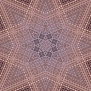 Star seamless pattern. Line pattern.  Kaleidoscopic background 写真素材
