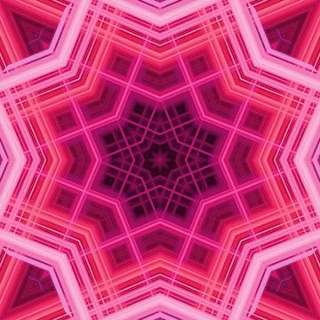 Star seamless pattern. Line pattern.  Kaleidoscopic background 写真素材