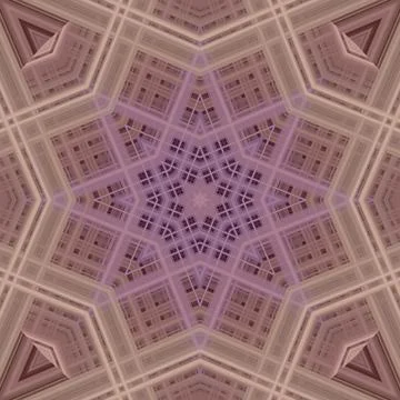 Star seamless pattern. Line pattern.  Kaleidoscopic background Foto stock