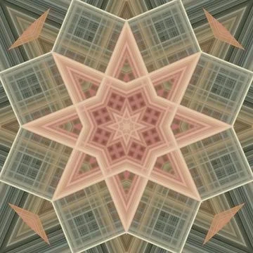 Star seamless pattern. Line pattern.  Kaleidoscopic background 스톡 사진