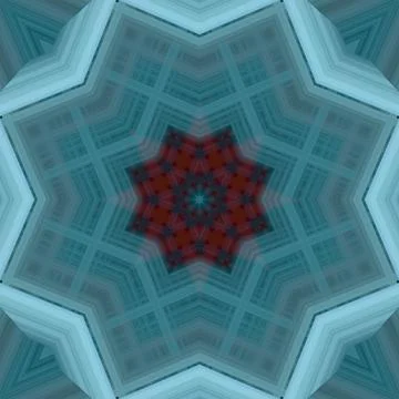 Star seamless pattern. Line pattern.  Kaleidoscopic background 写真素材