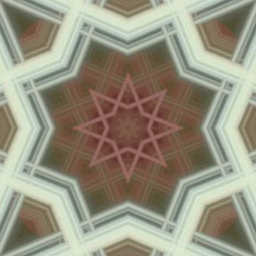 Star seamless pattern. Line pattern.  Kaleidoscopic background Stock Photos