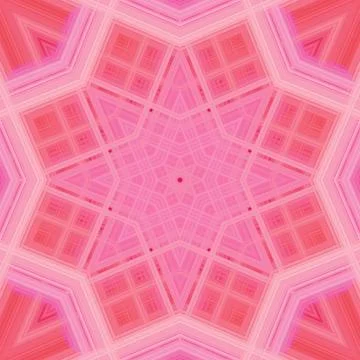 Star seamless pattern. Line pattern.  Kaleidoscopic background 스톡 사진