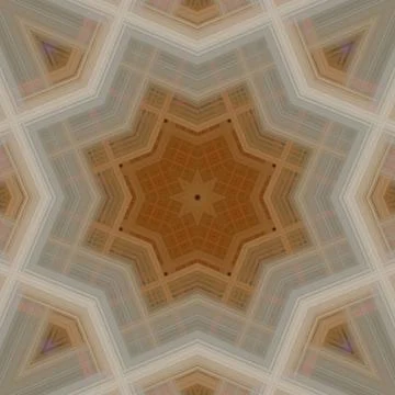 Star seamless pattern. Line pattern.  Kaleidoscopic background Stock Photos