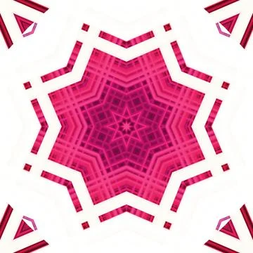 Star seamless pattern. Line pattern.  Kaleidoscopic background 스톡 사진