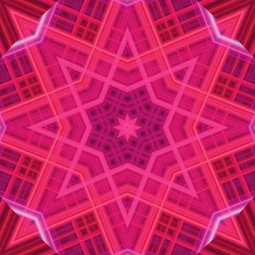 Star seamless pattern. Line pattern.  Kaleidoscopic background 스톡 사진