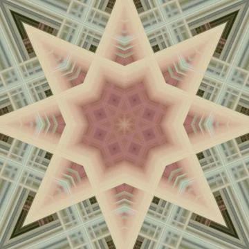 Star seamless pattern. Line pattern.  Kaleidoscopic background 스톡 사진