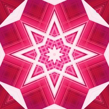 Star seamless pattern. Line pattern.  Kaleidoscopic background Foto stock