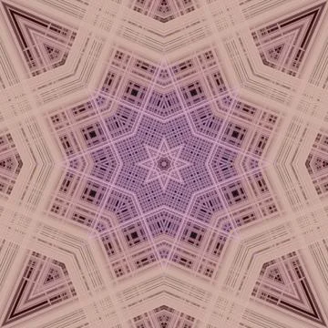 Star seamless pattern. Line pattern.  Kaleidoscopic background 写真素材