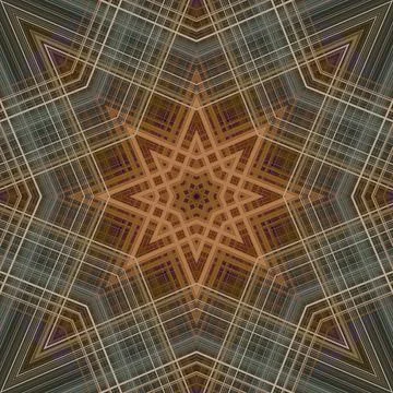 Star seamless pattern. Line pattern.  Kaleidoscopic background Stock Photos