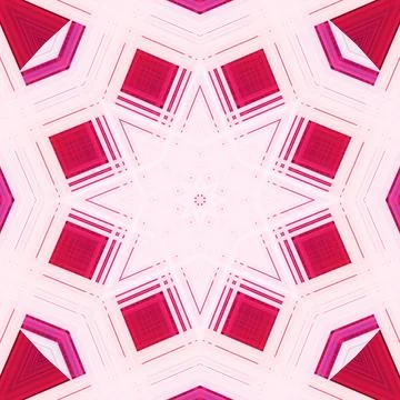 Star seamless pattern. Line pattern.  Kaleidoscopic background Foto stock