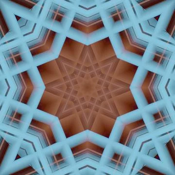 Star seamless pattern. Line pattern.  Kaleidoscopic background Foto stock