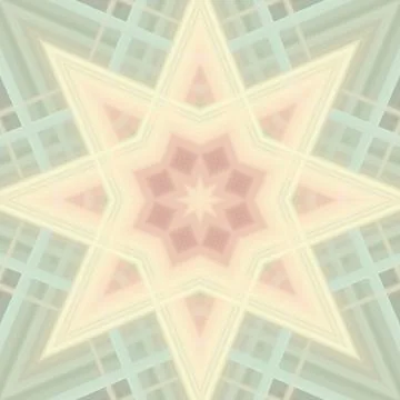 Star seamless pattern. Line pattern.  Kaleidoscopic background 스톡 사진