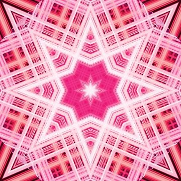 Star seamless pattern. Line pattern.  Kaleidoscopic background 스톡 사진