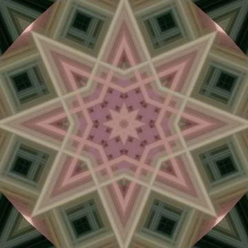 Star seamless pattern. Line pattern.  Kaleidoscopic background Foto stock