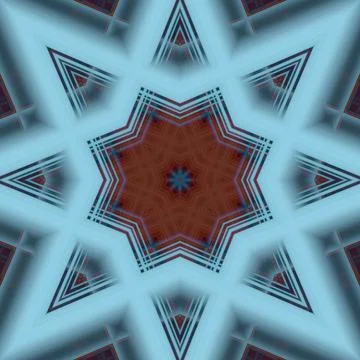 Star seamless pattern. Line pattern.  Kaleidoscopic background Stock Photos