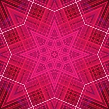 Star seamless pattern. Line pattern.  Kaleidoscopic background 写真素材