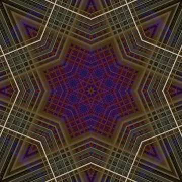 Star seamless pattern. Line pattern.  Kaleidoscopic background Stock Photos
