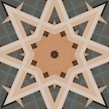 Star seamless pattern. Line pattern.  Kaleidoscopic background 스톡 사진