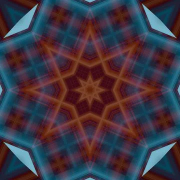 Star seamless pattern. Line pattern.  Kaleidoscopic background 스톡 사진