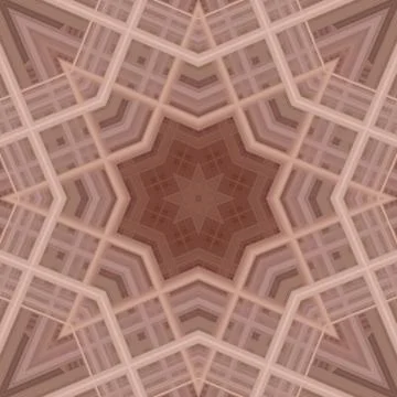 Star seamless pattern. Line pattern.  Kaleidoscopic background 스톡 사진