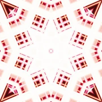 Star seamless pattern. Line pattern.  Kaleidoscopic background Foto stock
