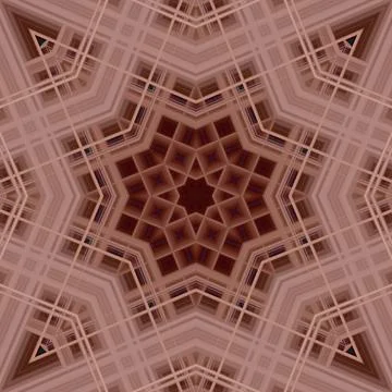 Star seamless pattern. Line pattern.  Kaleidoscopic background 스톡 사진