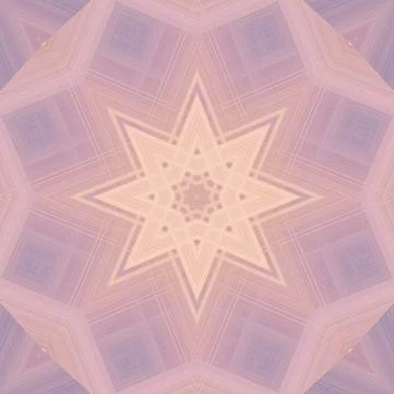 Star seamless pattern. Line pattern.  Kaleidoscopic background Stock Photos
