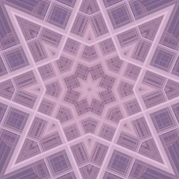 Star seamless pattern. Line pattern.  Kaleidoscopic background Foto stock
