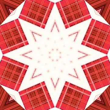 Star seamless pattern. Line pattern.  Kaleidoscopic background Foto stock