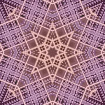 Star seamless pattern. Line pattern.  Kaleidoscopic background 写真素材