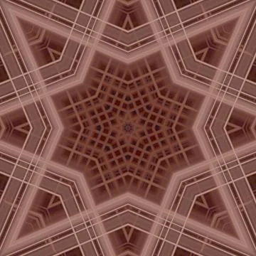Star seamless pattern. Line pattern.  Kaleidoscopic background 写真素材