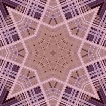 Star seamless pattern. Line pattern.  Kaleidoscopic background 스톡 사진