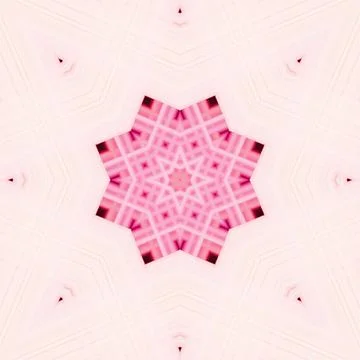 Star seamless pattern. Line pattern.  Kaleidoscopic background 写真素材