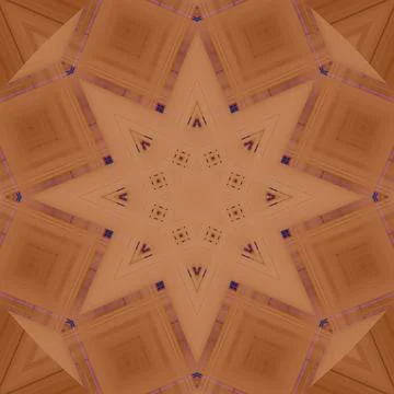 Star seamless pattern. Line pattern.  Kaleidoscopic background Foto stock