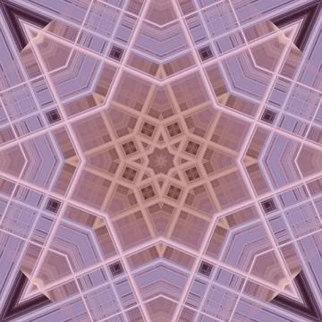 Star seamless pattern. Line pattern.  Kaleidoscopic background 스톡 사진