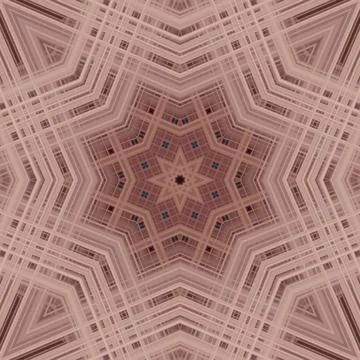 Star seamless pattern. Line pattern.  Kaleidoscopic background 写真素材