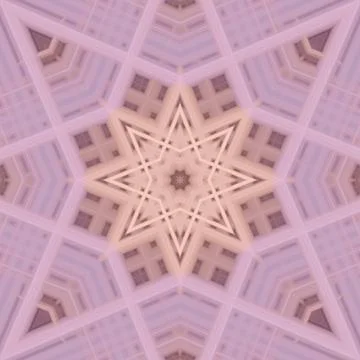 Star seamless pattern. Line pattern.  Kaleidoscopic background Stock Photos