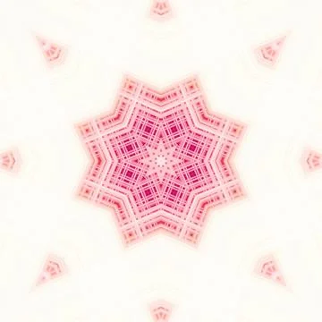 Star seamless pattern. Line pattern.  Kaleidoscopic background Foto stock