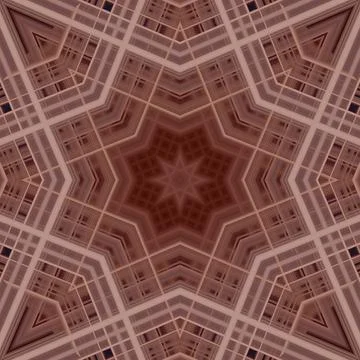 Star seamless pattern. Line pattern.  Kaleidoscopic background 写真素材