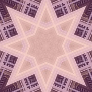 Star seamless pattern. Line pattern.  Kaleidoscopic background Foto stock