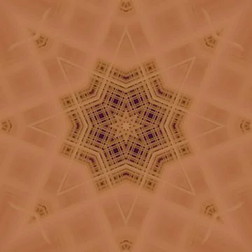 Star seamless pattern. Line pattern.  Kaleidoscopic background Foto stock