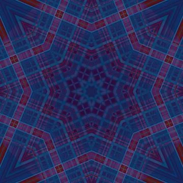 Star seamless pattern. Line pattern.  Kaleidoscopic background Stock Photos