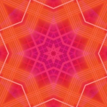 Star seamless pattern. Line pattern.  Kaleidoscopic background 스톡 사진
