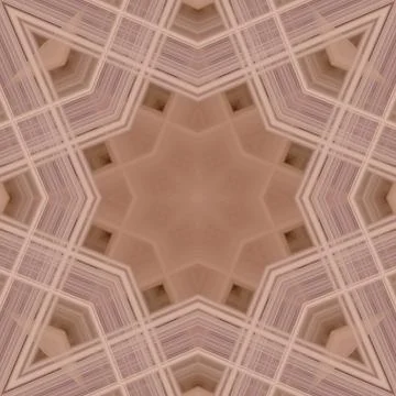 Star seamless pattern. Line pattern.  Kaleidoscopic background Foto stock