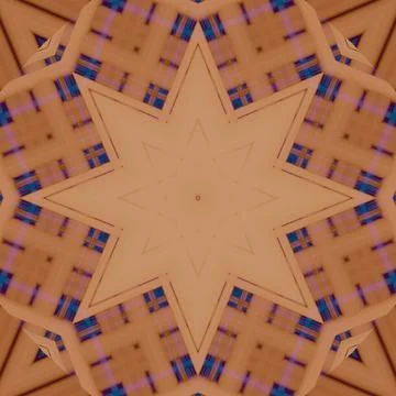 Star seamless pattern. Line pattern.  Kaleidoscopic background Stock Photos